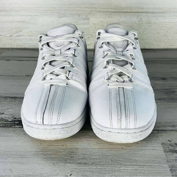 K-Swiss Men’s Classic VN Sneaker 5 Stripe Size 11.5 K Swiss Logo On Tongue - Picture 6 of 10